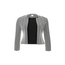 Just Joan  BLAZER IN MONO JACQUARD